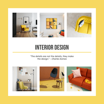 Interior Design Details Instagram Post