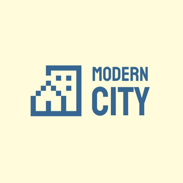 Editable logos template:Simple Building Logo Generated For Architecture Company