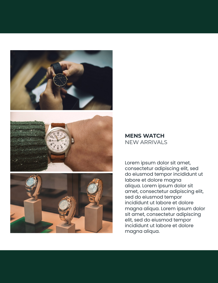 Watch Store Product Catalog