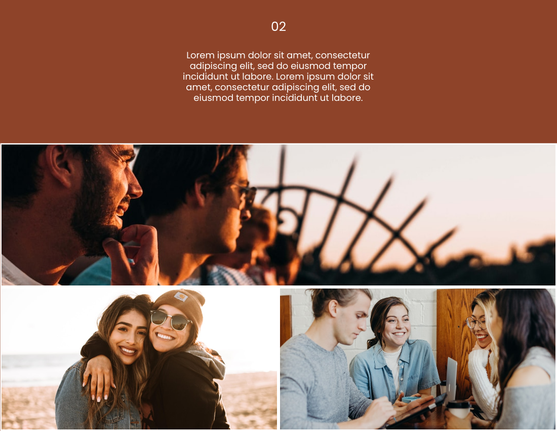 Year in Review Photo Book template: 2021 Friends Year in Review Photo Book (Created by Visual Paradigm Online's Year in Review Photo Book maker)