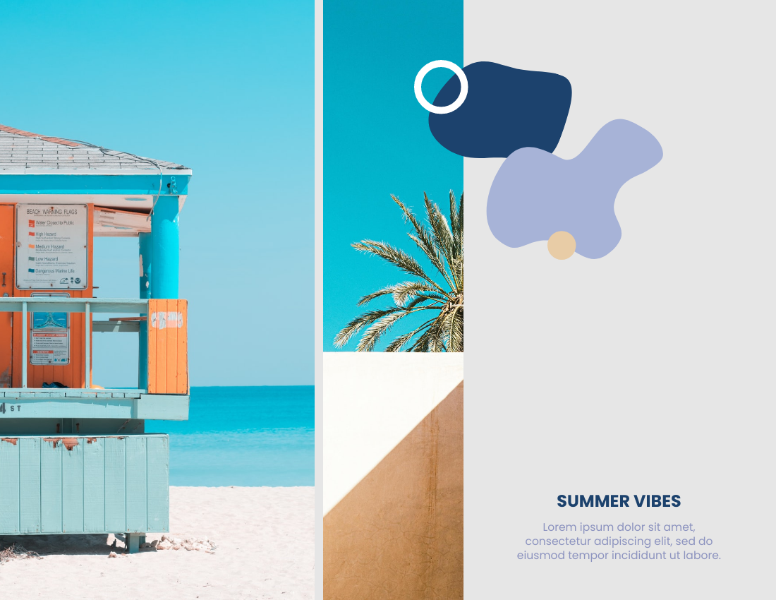 Seasonal Photo Book template: Summer Holiday Seasonal Photo Book (Created by Visual Paradigm Online's Seasonal Photo Book maker)