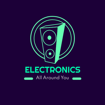 Logo template: Mint Electronics Logos (Created by Visual Paradigm Online's Logo maker)