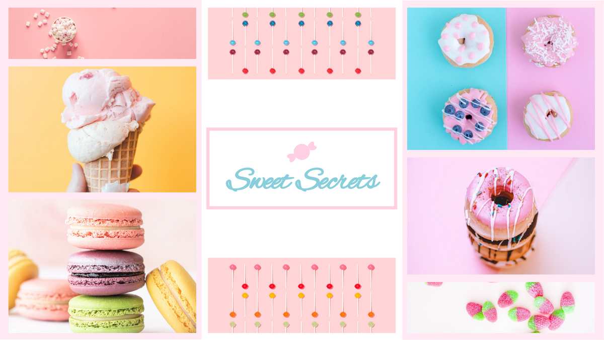 Dessert Photo Collage