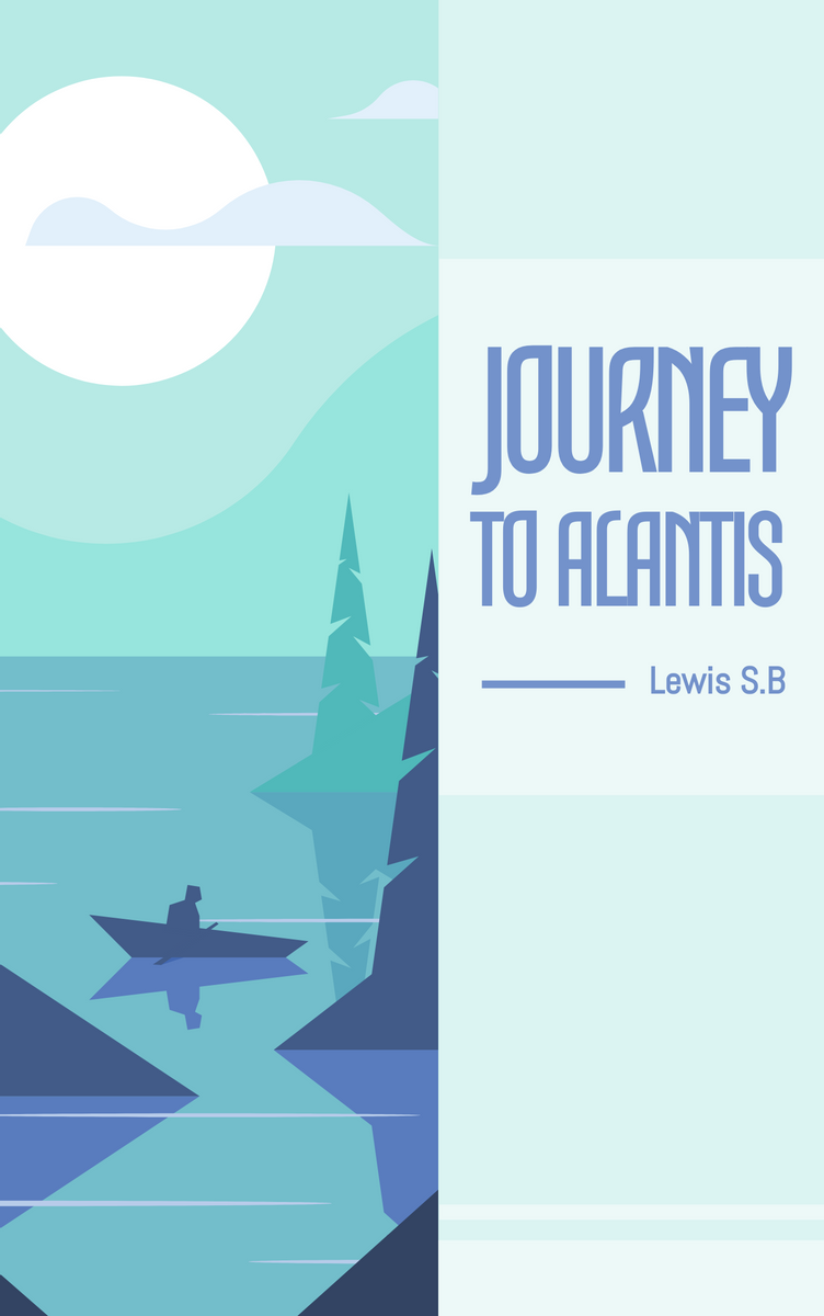 Book Cover template: Adventurous Journey To Island Book Cover (Created by Visual Paradigm Online's Book Cover maker)