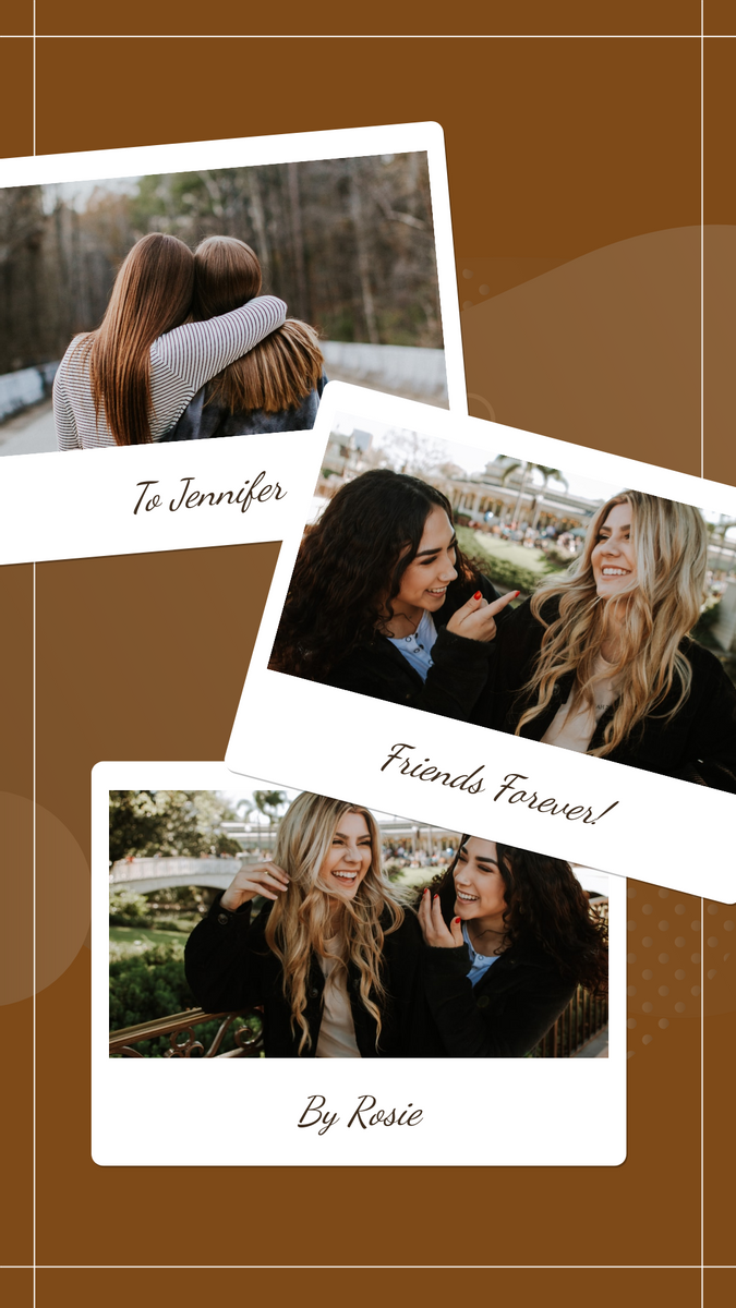 Friendship Forever Photo College Instagram Story