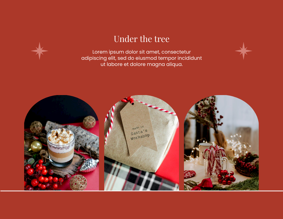 Celebration Photo Book template: Christmas Celebration Photo Book (Created by Visual Paradigm Online's Celebration Photo Book maker)