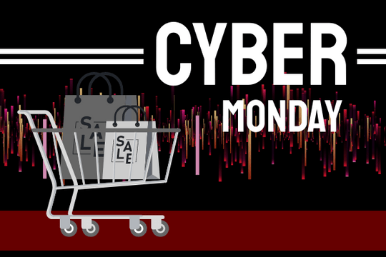 Festival Illustration template: Cyber Monday (Created by Visual Paradigm Online's Festival Illustration maker)