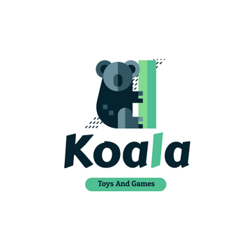 Editable logos template:Koala Logo Created For Toys And Games Store