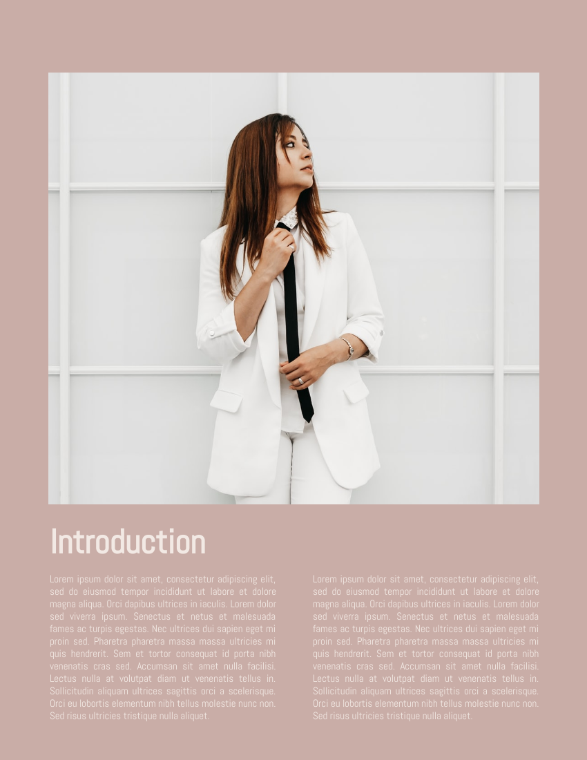 Lookbook template: Cute Overcoat Lookbook (Created by Flipbook's Lookbook maker)