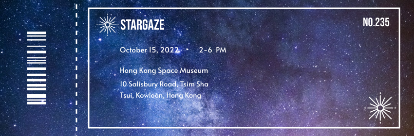 Ticket template: Ticket for Illustration Space Museum (Created by Visual Paradigm Online's Ticket maker)