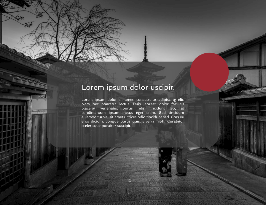Travel Photo Book template: Black Travel To Japan Photo Book (Created by Visual Paradigm Online's Travel Photo Book maker)