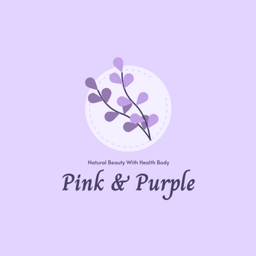 Editable logos template:Graphic Logo Design In One Colour Tone For Beauty Company