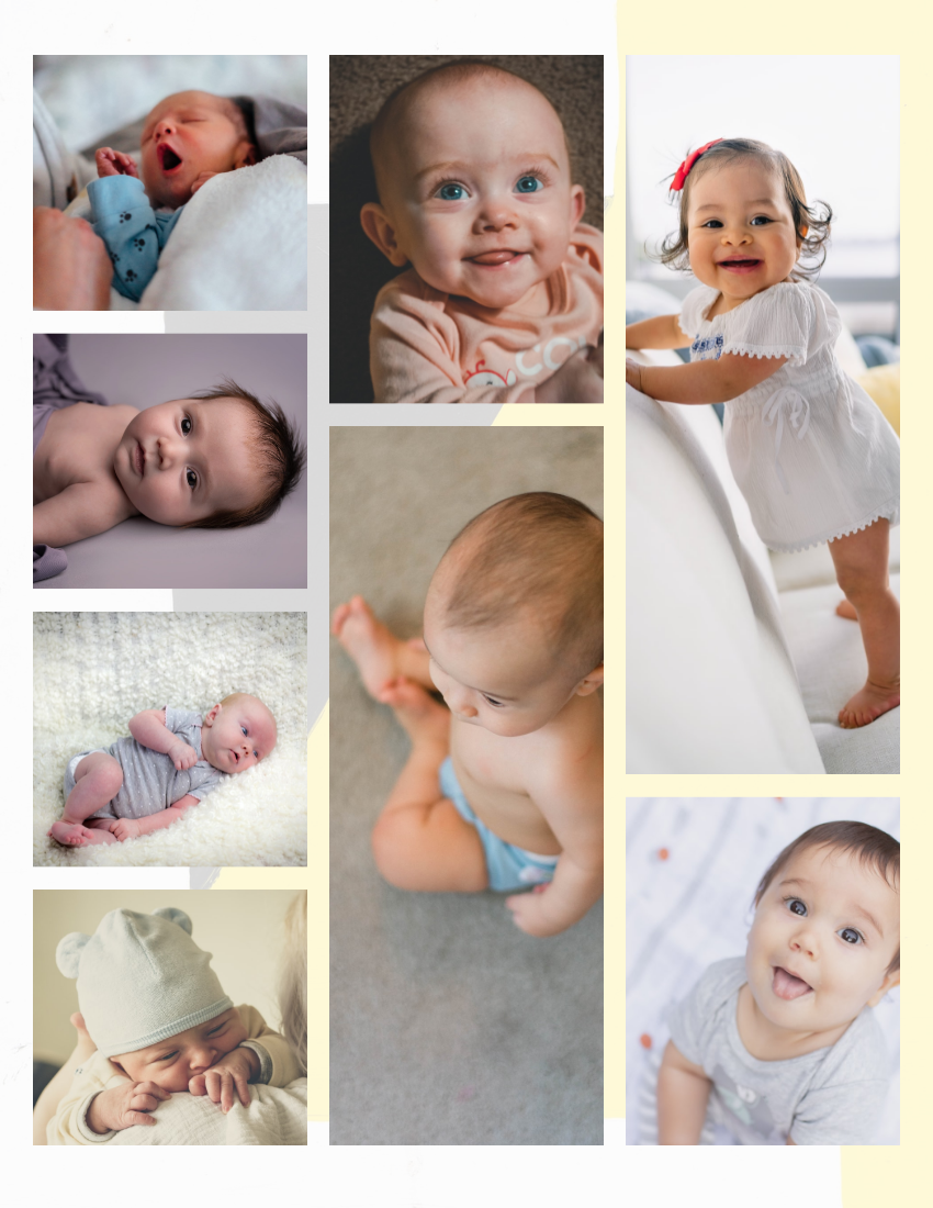 Adorable Baby Photo Book