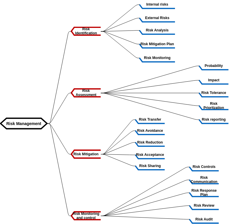 Mind Map for Risk Management  (diagrams.templates.qualified-name.mind-map-diagram Example)