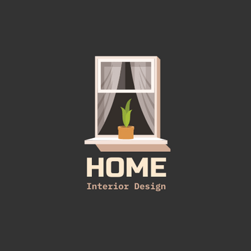 Editable logos template:Graphic Logo Generated For Interior Design Company