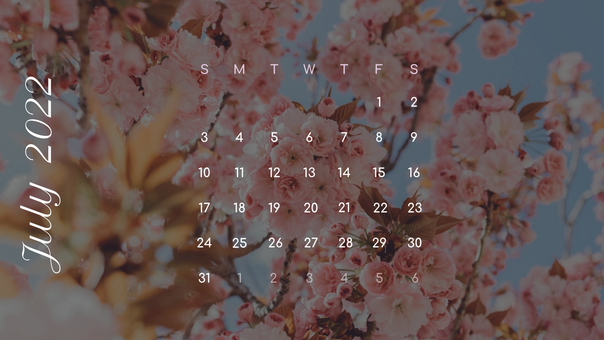 Calendar 模板。 Floral And Butterfly Calendar (由 Visual Paradigm Online 的Calendar軟件製作)