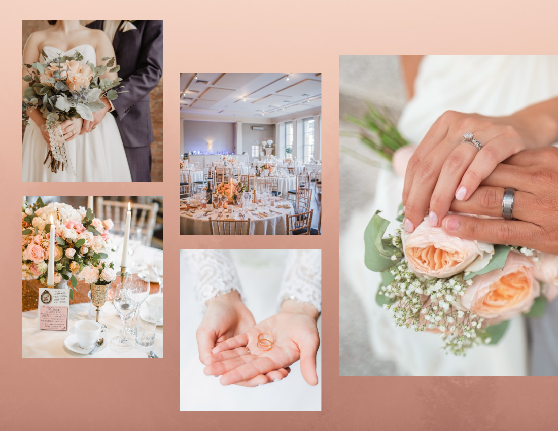 Wedding Photo Book template: Romantic Memory Wedding Photo Book (Created by Visual Paradigm Online's Wedding Photo Book maker)