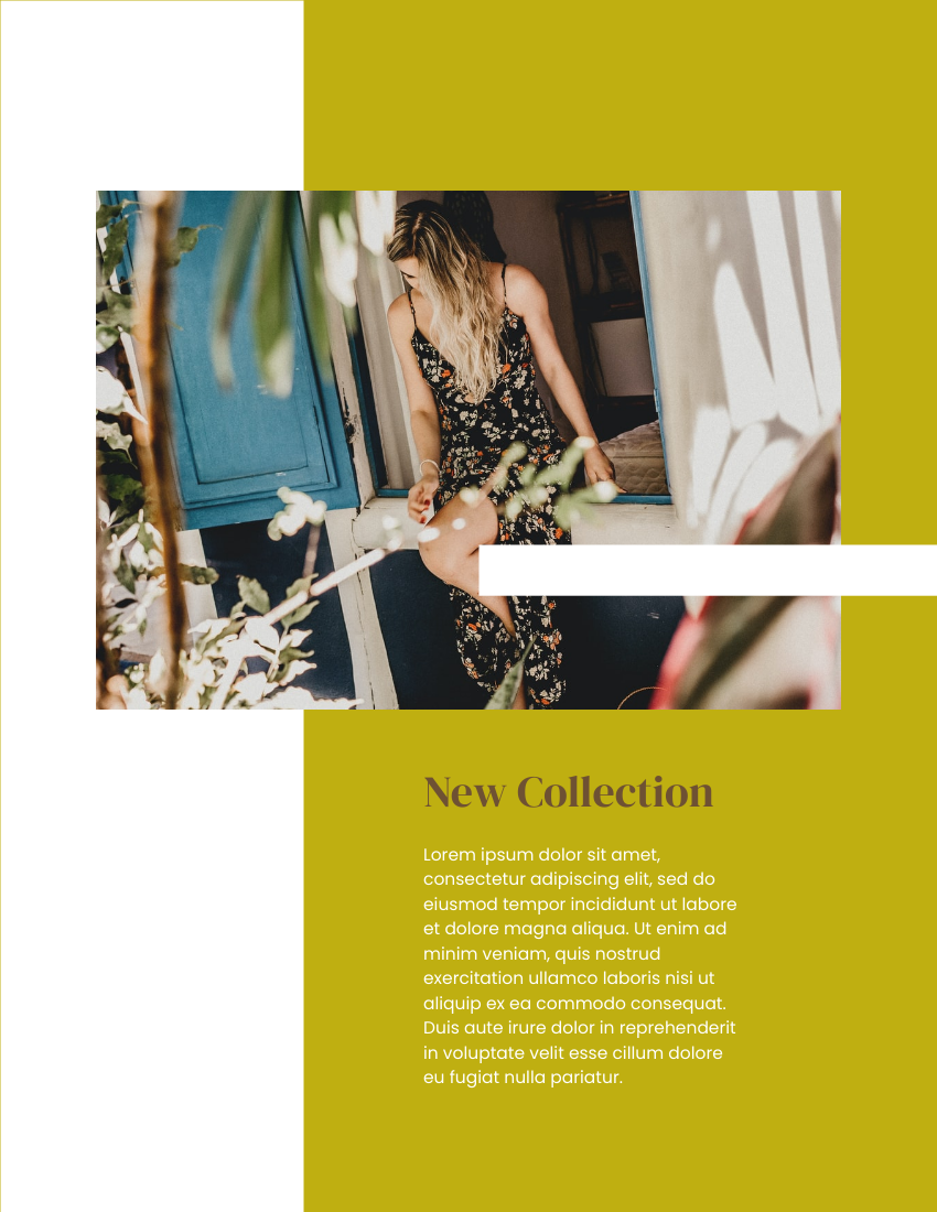 Business Portfolio template: Fashion Design Portfolio (Created by Visual Paradigm Online's Business Portfolio maker)