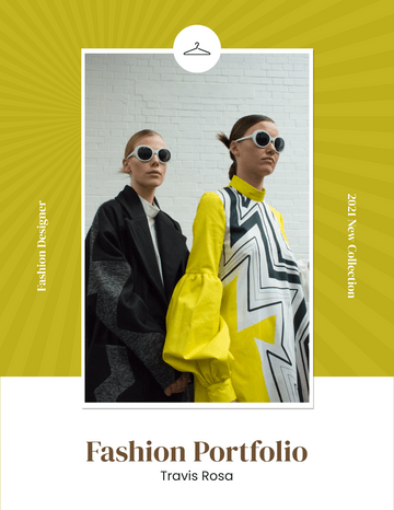 Business Portfolios template: Fashion Design Portfolio (Created by Visual Paradigm Online's Business Portfolios maker)