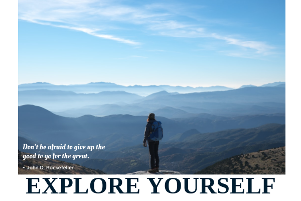 Explore Yourself Greeting Card