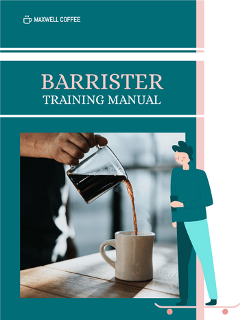 Training Manual template: Barrister Training Manual (Created by InfoART's  marker)