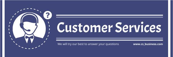 Customer Services Email Header