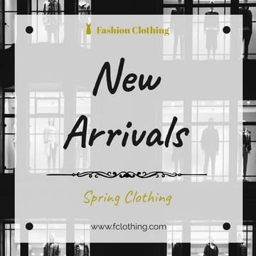 Spring Clothing New Arrivals Instagram Post