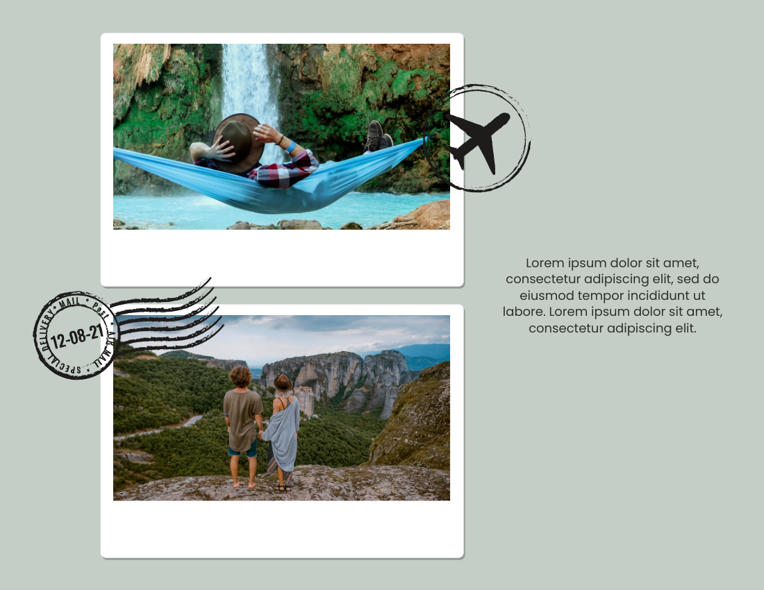 Travel Photo Book template: Travel With Friends Photo Book (Created by Visual Paradigm Online's Travel Photo Book maker)