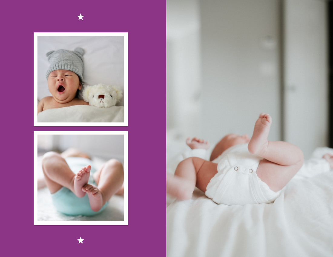 New Born Baby Family Photo Book