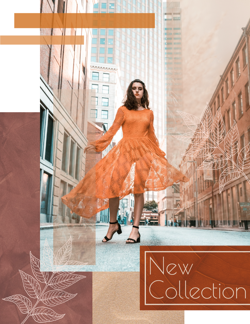 Booklet template: Fashion New Collection Booklet (Created by Visual Paradigm Online's Booklet maker)