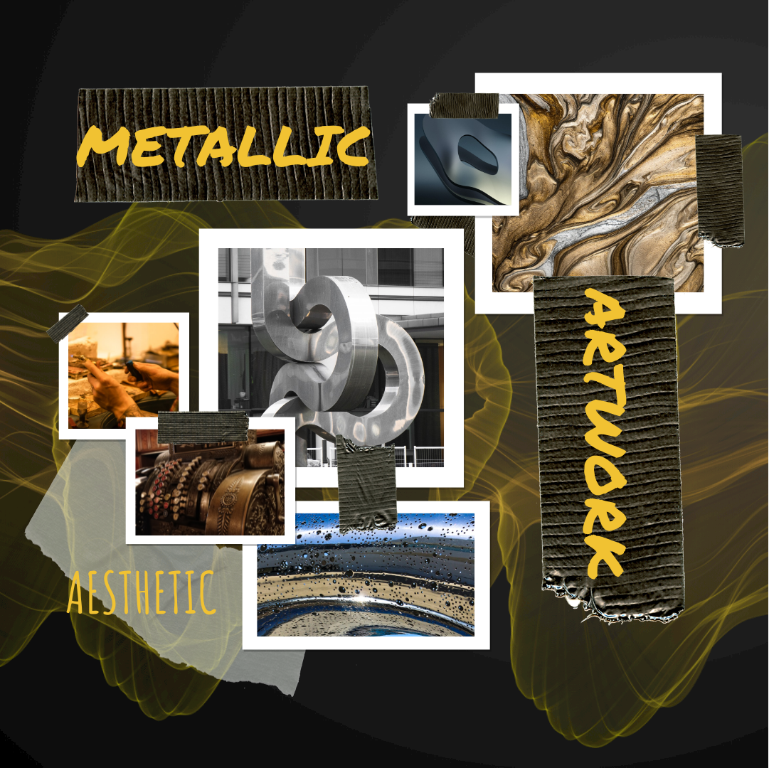 Instagram Post template: Metallic Craft Art Instagram Post (Created by Collage's Instagram Post maker)