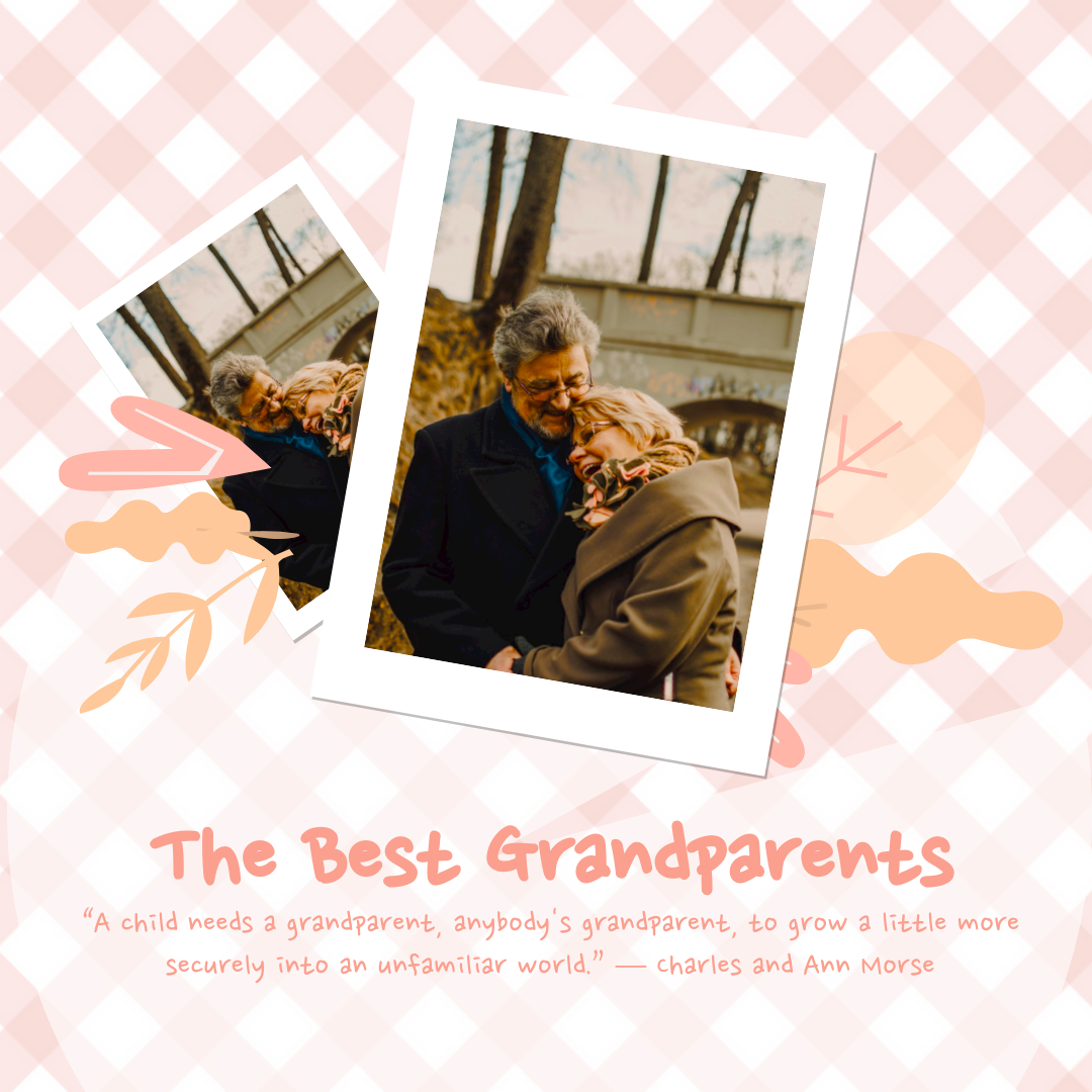 Instagram Post template: Romantic Grandparents Day Instagram Post (Created by InfoART's Instagram Post maker)