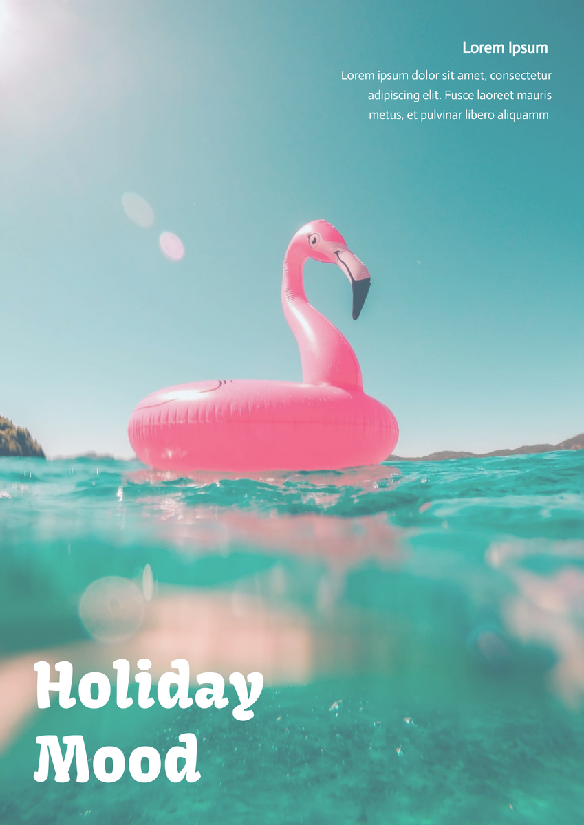 Poster template: Holiday poster (Created by Visual Paradigm Online's Poster maker)