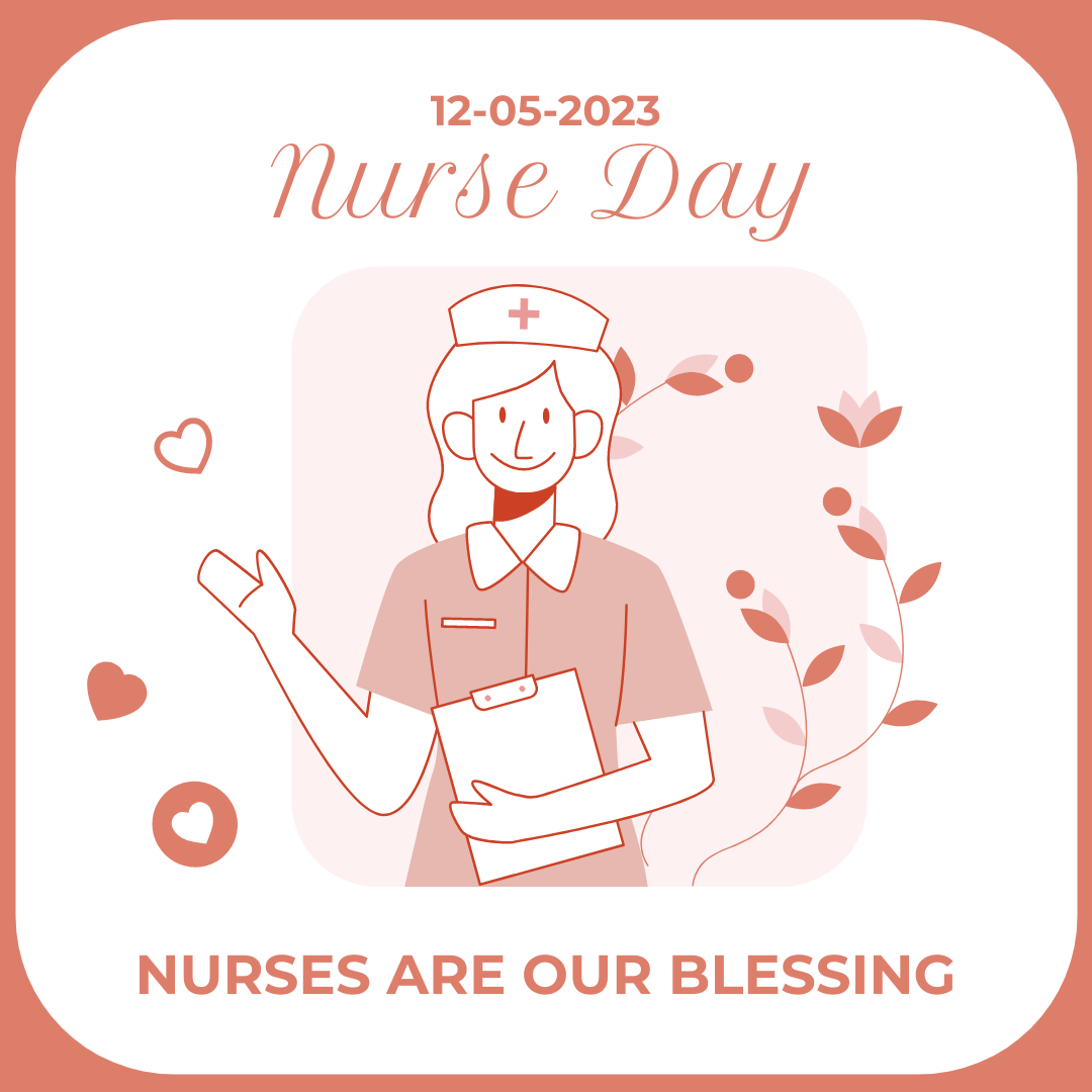Instagram Post template: May Nurse Day Instagram Post (Created by Visual Paradigm Online's Instagram Post maker)