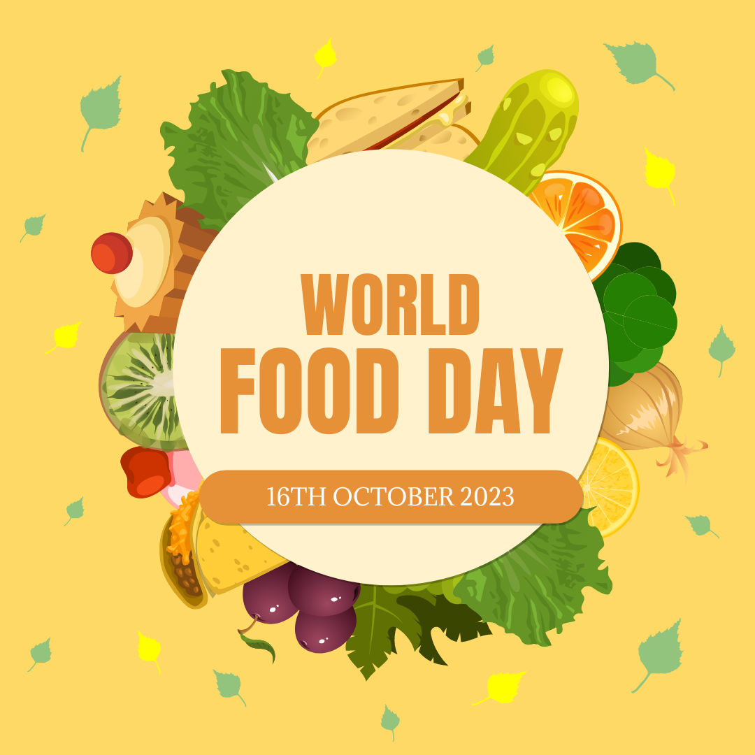 Instagram Post template: World Food Day Promote Instagram Post (Created by Visual Paradigm Online's Instagram Post maker)