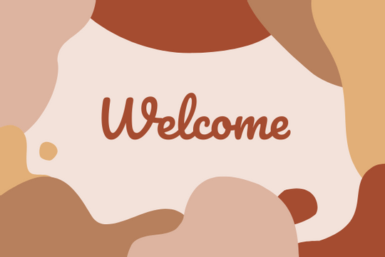 Greeting Card template: Welcome Greeting Card (Created by Visual Paradigm Online's Greeting Card maker)