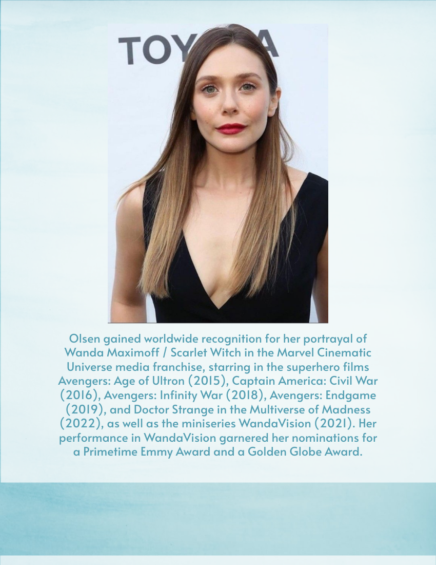 Elizabeth Olsen Biography