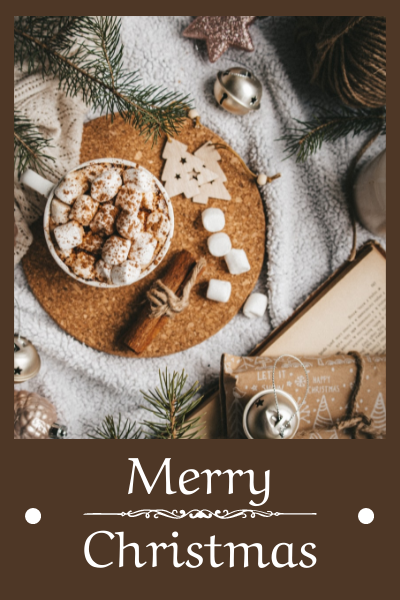 Greeting Card template: Warm Christmas Greeting Card (Created by Visual Paradigm Online's Greeting Card maker)