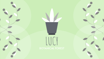 Business Card template: Botanical Forest Store Business Card (Created by Visual Paradigm Online's Business Card maker)