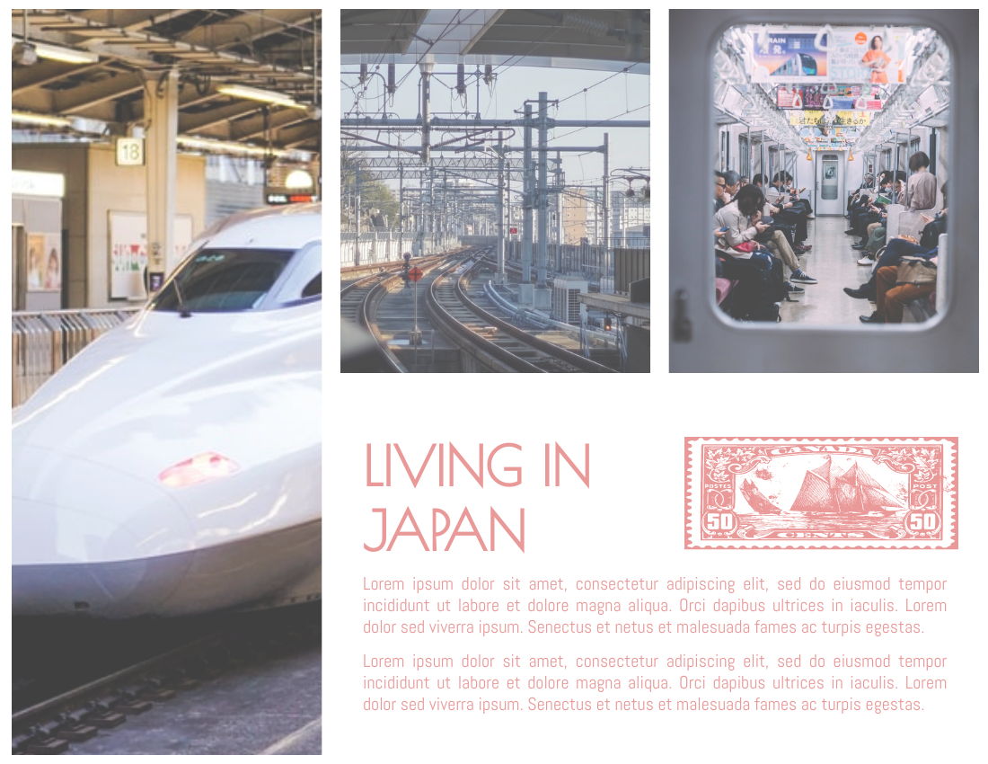 Travel Photo Book template: Travel To Japan Photo Book (Created by PhotoBook's Travel Photo Book maker)