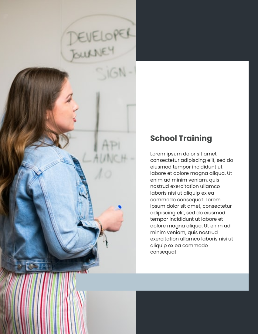Training Manual template: Teaching Training Manual (Created by Visual Paradigm Online's Training Manual maker)