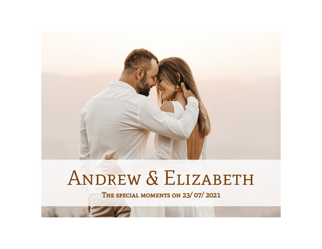 Wedding Photo Book template: Wedding Ceremony Photo Book (Created by InfoART's  marker)
