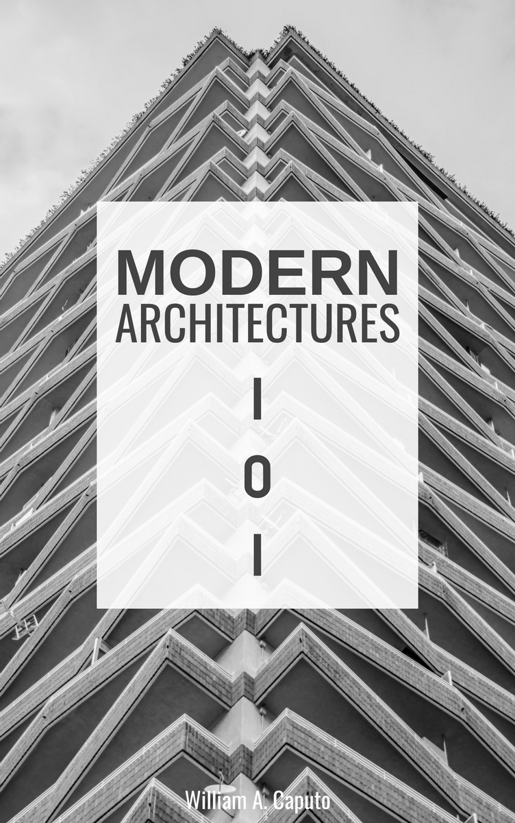 Book Cover template: Modern Architectures Book Cover (Created by Visual Paradigm Online's Book Cover maker)