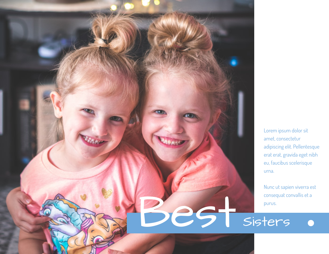 Kids Photo book template: Friendship Forever Photo Book (Created by Visual Paradigm Online's Kids Photo book maker)