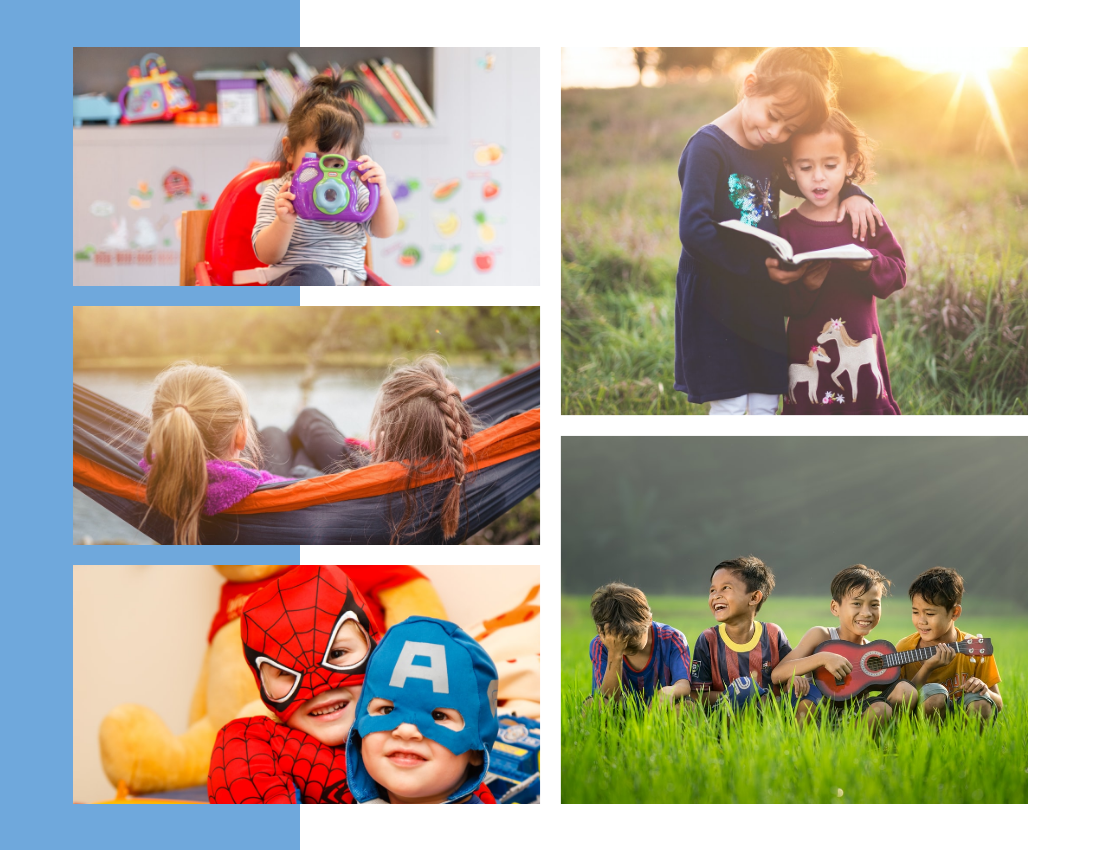 Kids Photo book template: Friendship Forever Photo Book (Created by PhotoBook's Kids Photo book maker)