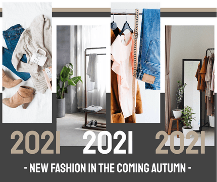 Facebook Post template: New Fashion In Autumn Facebook Post (Created by InfoART's  marker)