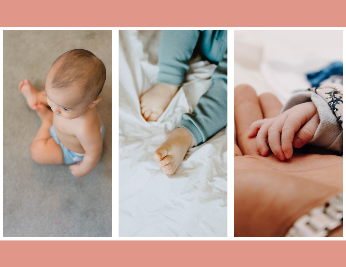 Baby Photo book template: Colorful Welcome Baby Photo Book (Created by PhotoBook's Baby Photo book maker)