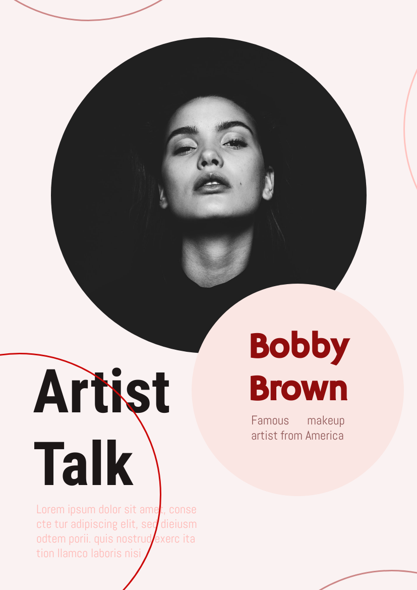 Artist Talk Flyer