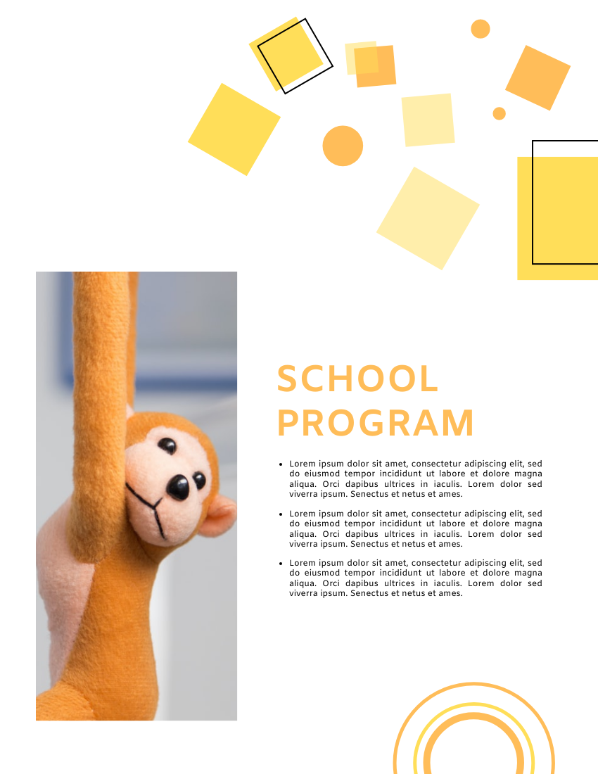 Prospectuses template: Funky Kindergarten Prospectus (Created by Flipbook's Prospectuses maker)