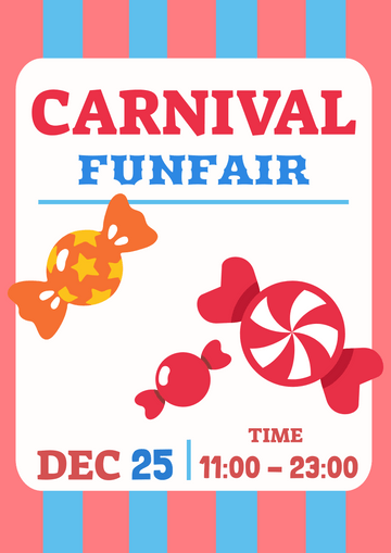 Carnival Funfair Poster